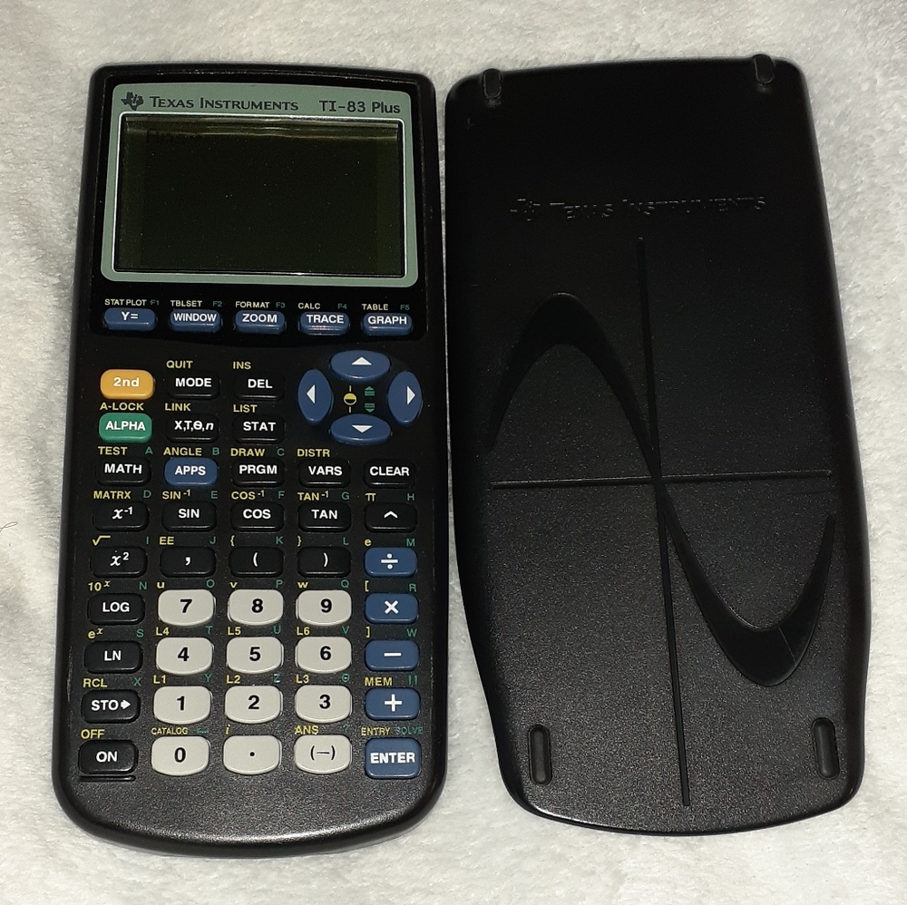 Texas Instruments TI83 Plus Graphing Calculator Working